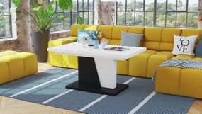 Mazzoni GRAND NOIR wit / zwart, salontafel