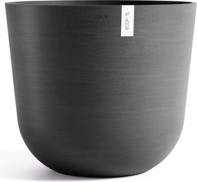 Ecopots bloempot Oslo 65 - Rond - Dark Grey - Diameter 65 x H56,6 cm