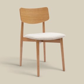 Scandinavische Stoel Eikenhout