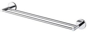 Haceka Pro2000 Handdoekhouder dubbel 60cm chroom 1190815