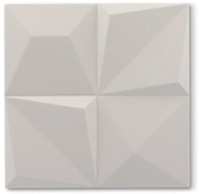 3D Wandtegel 30x30 Cm Emporia Mat Wit RBT108
