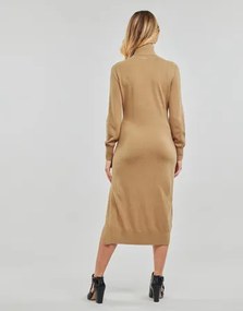 Lange Jurk Beige MICHAEL Michael Kors  EASY TNK SLIT MIDI