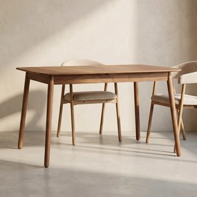 Zuiver Glimps Walnut Walnoot Eettafel Uitschuifbaar 120-162