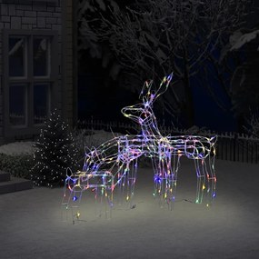 vidaXL 3-delige Kerstverlichting rendieren 229 LED's