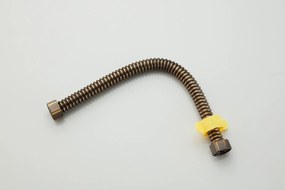 Saniclear Antique aansluitslang 30cm 1/2'' x 1/2'' verouderd messing