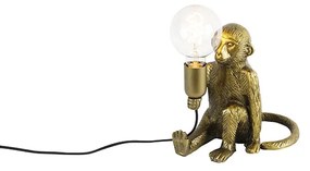 Vintage tafellamp messing - Animal Aap Det Landelijk E27 Binnenverlichting Lamp