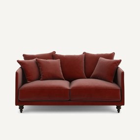 3-zits compacte fluwelen zetel, Lazare