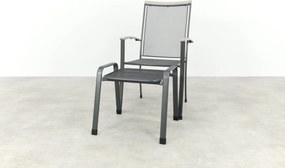 Royal Garden Balero stapelbare tuinset strekmetaal 160x90 cm.