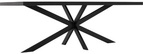 Goossens Eettafel Blade, Strak blad 220 x 100 cm 6 cm dik