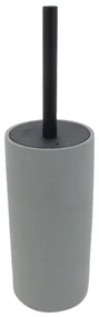 Differnz Limited Jukon toiletborstelhouder 10x10x36cm polyresin grijs 34.600.02