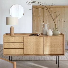 Ronde spiegel in staalØ 70 cm, Uyova