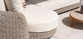 4 Seasons Outdoor Maxime chaise loungebank terre LoungebankLoungeset   bruin weerbestendig