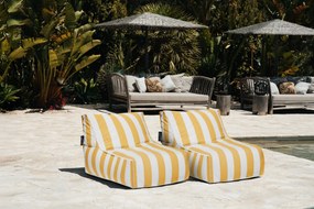 Outdoor Zitzak Stoel Santorin Rock - Geel