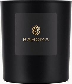 Handgegoten geurkaars Obsidian (amber, tijm)