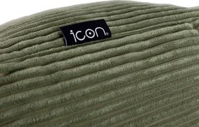 Dolce Zitzak Stoel Cord Lounger - Saliegroen