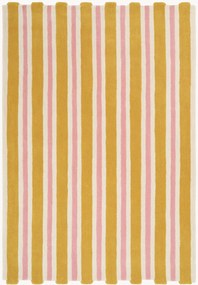 Handgetuft laagpolig wollen vloerkleed Hille