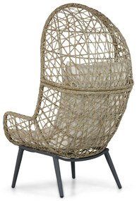 Coco Corso Strandstoel Aluminium/wicker Taupe