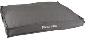 FLAMINGO Hondenkussen met rits Dream Away 100x70 cm grijs