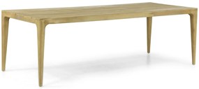 Dining Tuintafel rechthoekig 240 x 100 cm Old teak greywash Sentis