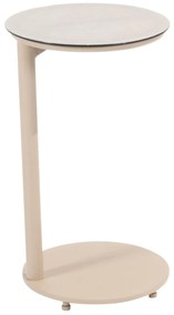 Vic bijzettafel 30xH50 cm printed ceramic latte Taste 4SO