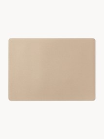 Omkeerbare placemats Bitz van imitatieleer, 4 stuks