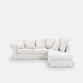 Hoekbank in dik linnen, Adélia