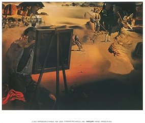 Kunstdruk Impression of Africa, 1938, Salvador Dalí, (30 x 24 cm)