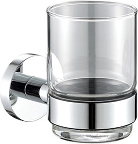 Plieger Vigo glashouder met glas chroom