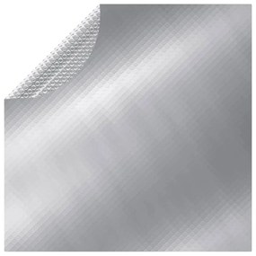 vidaXL Zwembadhoes 455 cm PE zilverkleurig