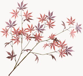 Handgemaakte kunsttakken Leaf, 3-delig