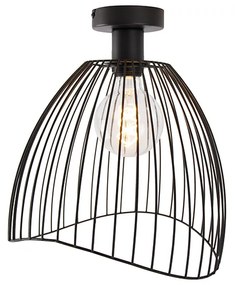Design plafondlamp zwart 29 cm - Pua