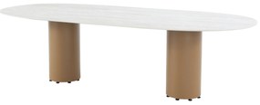 Colorado dining tuintafel 240x105xH75 cm amber met keramisch ovaal blad 4 Seasons Outdoor