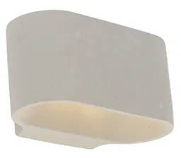 Landelijke ovale wandlamp beton - Arles Landelijk / Rustiek G9 Binnenverlichting Lamp