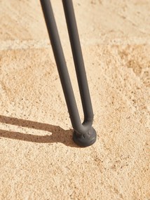 The Outsider Dining tuinstoel - Flamingo - Wicker - Aluminium - Zwart - The Outsider