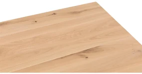 Goossens Eettafel Blade, Strak blad 200 x 100 cm 6 cm dik