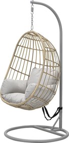 Garden Impressions Esmee hangstoel swing egg - natural