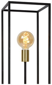 Lucide Ruben vloerlamp 22x120cm E27 zwart mat