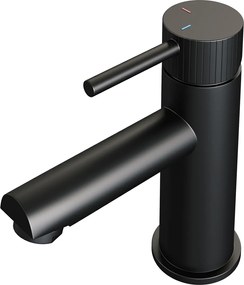Brauer Stripe wastafelkraan model A met ColdStart zwart mat