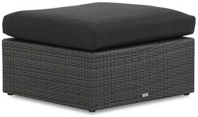 Loungeset tuin 4 personen Wicker Grijs  Garden Collections Houston