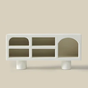 Tv-meubel Beton Cire - 130x35x60cm.