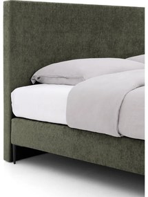 Goossens Boxspring Ease One Incl. Matras, Vlak 180 x 210 cm (=2x 90 x 210 cm) met hoofdbord + 2x matras shapes 1