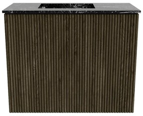 Mondiaz Joya DLux 50cm toiletmeubel shadow met wastafel faye links 1 kraangat lava
