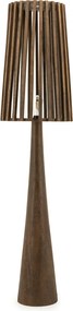 Houten Vloerlamp Bruin
