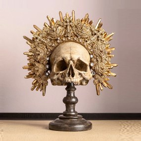 Deco Gouden Schedel