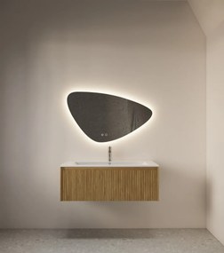 Gliss Design Strano spiegel met LED-verlichting en verwarming 100cm