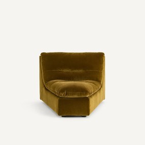 Modulaire hoek in fluweel, GIULIANO