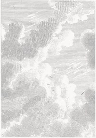Vliesbehang Engraved Clouds