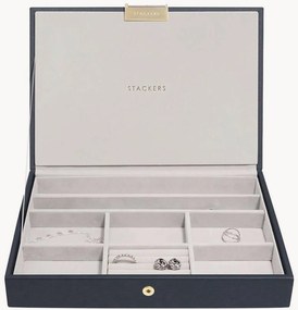 Sieradendoos Classic Pebble Navy