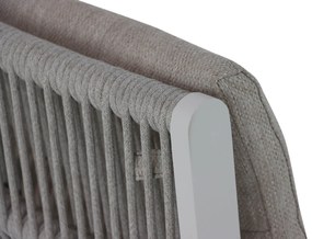 Tuinstoel Aluminium Wit Coco Valentino
