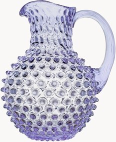 Mondgeblazen karaf Hobnail, 2 L